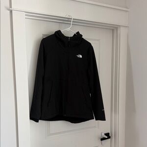 The North Face women’s Black Full-Zip Hooded Jacket